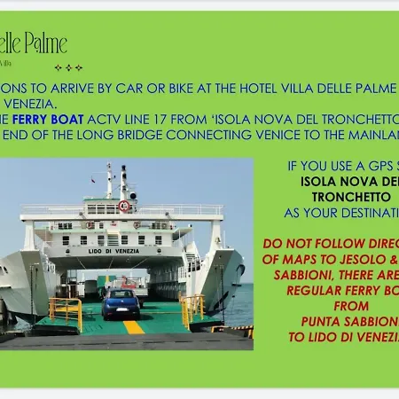 Delle Palme 3* Lido di Venezia