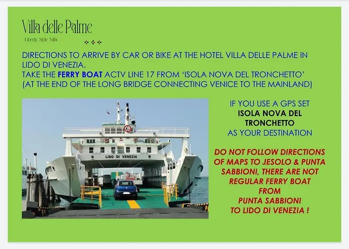 Delle Palme 3* Venedik-Lido